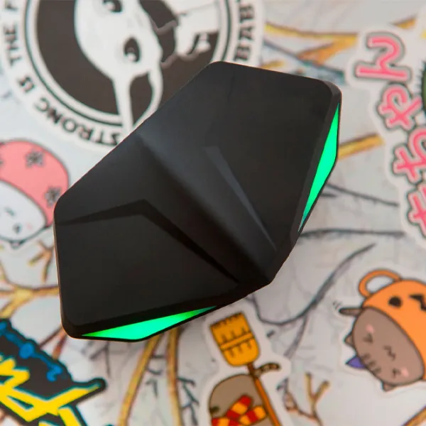Căști Accesstyle Wild Black Green Fără fir/ Gaming photo 4