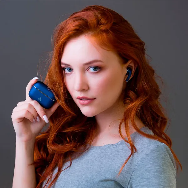 Наушники Accesstyle Indigo II TWS Синий Беспроводные/ Спорт photo 5