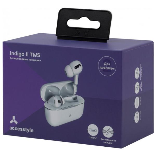 Наушники Accesstyle Indigo II TWS Белый Беспроводные/ Спорт photo 4