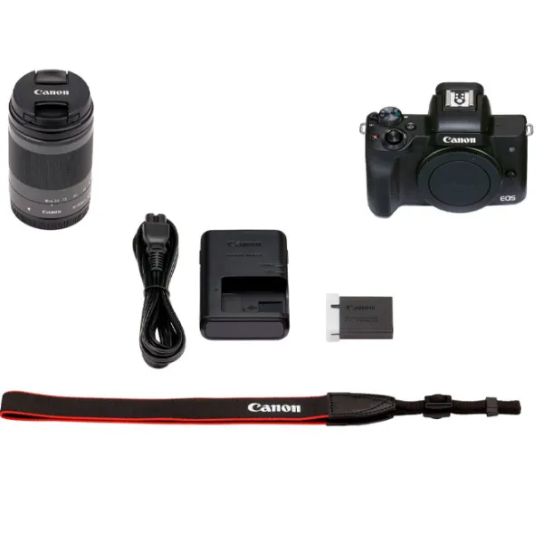 Фотоаппарат Canon EOS M50 Mark II Kit CMOS/ Черный photo 9