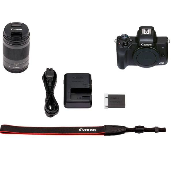 Фотоаппарат Canon EOS M50 Mark II Kit CMOS/ Черный photo 9