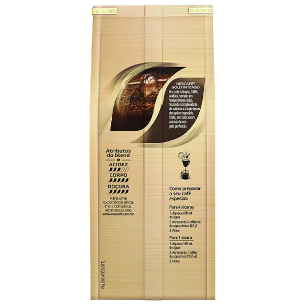 Кофе Nescafe GOLD Intenso Молотый/ Intenso/ 250 г photo 3