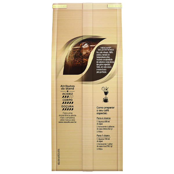 Кофе Nescafe GOLD Intenso Молотый/ Intenso/ 250 г photo 3