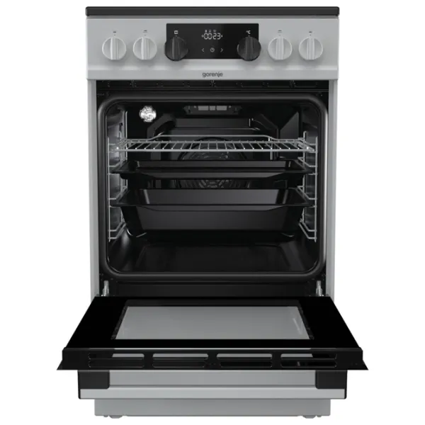 Aragaz Gorenje EC 5341 SC Electrică/ Inox/ Black photo 5