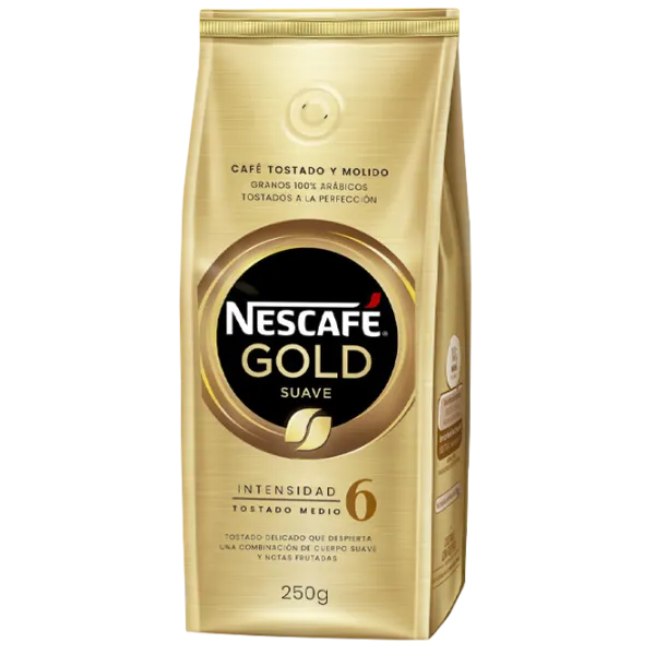 Кофе Nescafe GOLD Suave Молотый/ Premium/ 250 г photo 2