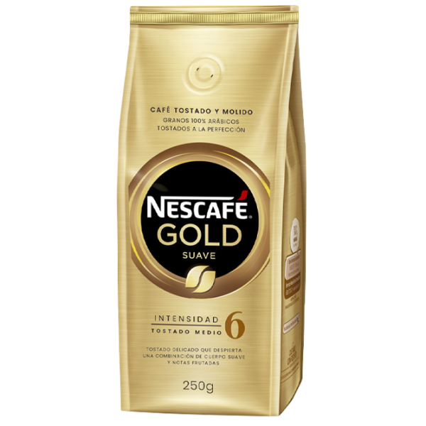 Кофе Nescafe GOLD Suave Молотый/ Premium/ 250 г photo 2
