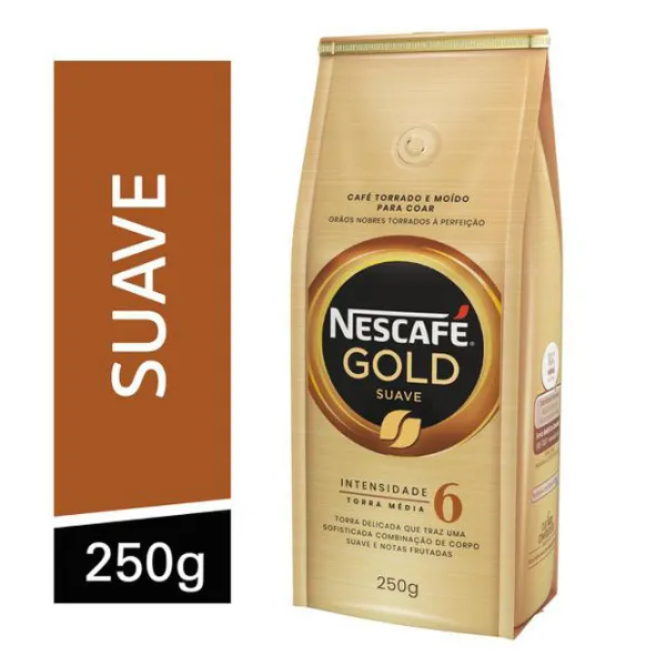 Кофе Nescafe GOLD Suave Молотый/ Premium/ 250 г photo 3