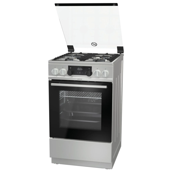 Плита Gorenje KS 5351 XF Газовая/ Нержавеющая сталь/ Черный photo 3 Плита Gorenje KS 5351 XF Газовая/ Нержавеющая сталь/ Черный photo 3