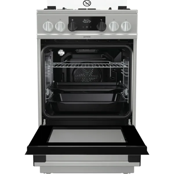 Плита Gorenje KS 5351 XF Газовая/ Нержавеющая сталь/ Черный photo 5 Плита Gorenje KS 5351 XF Газовая/ Нержавеющая сталь/ Черный photo 5