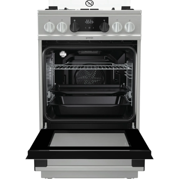 Плита Gorenje KS 5351 XF Газовая/ Нержавеющая сталь/ Черный photo 5 Плита Gorenje KS 5351 XF Газовая/ Нержавеющая сталь/ Черный photo 5