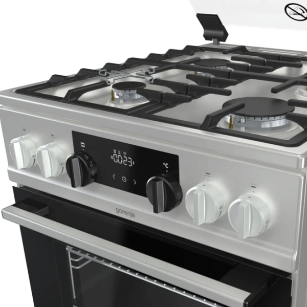 Плита Gorenje KS 5351 XF Газовая/ Нержавеющая сталь/ Черный photo 6 Плита Gorenje KS 5351 XF Газовая/ Нержавеющая сталь/ Черный photo 6