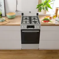 Aragaz Gorenje KS 5351 XF Pe gaz/ Inox/ Black photo 7