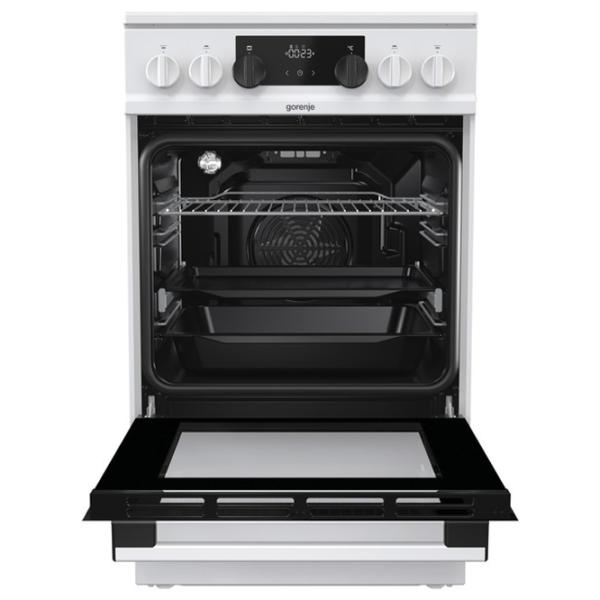 Плита Gorenje EC 5351 WA Электрическая/ Белый/ Черный photo 4 Плита Gorenje EC 5351 WA Электрическая/ Белый/ Черный photo 4