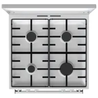 Aragaz Gorenje G6111WH Pe gaz/ White/ Black photo 2