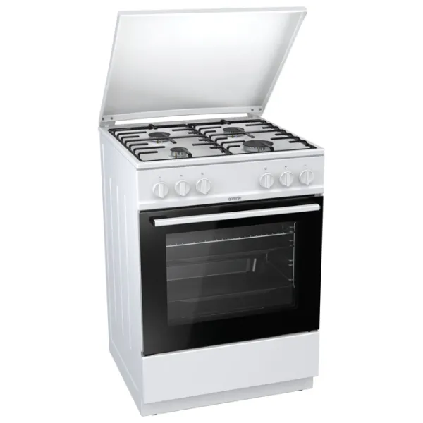 Aragaz Gorenje G6111WH Pe gaz/ White/ Black photo 3 Aragaz Gorenje G6111WH Pe gaz/ White/ Black photo 3