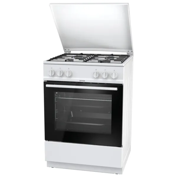 Aragaz Gorenje G6111WH Pe gaz/ White/ Black photo 4 Aragaz Gorenje G6111WH Pe gaz/ White/ Black photo 4