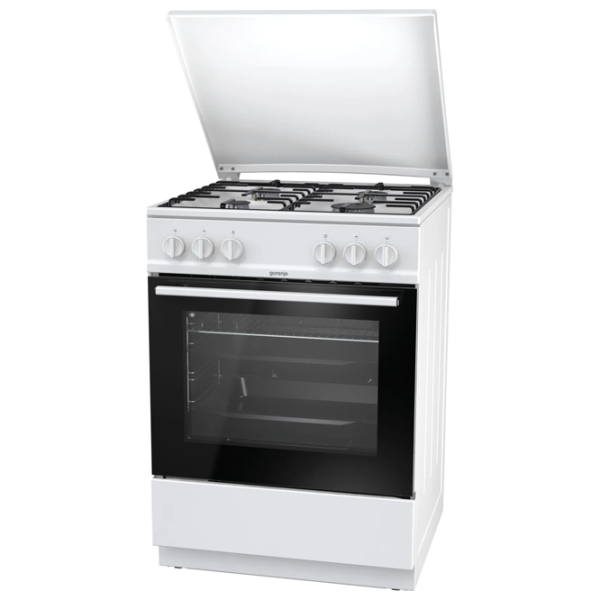 Aragaz Gorenje G6111WH Pe gaz/ White/ Black photo 4 Aragaz Gorenje G6111WH Pe gaz/ White/ Black photo 4