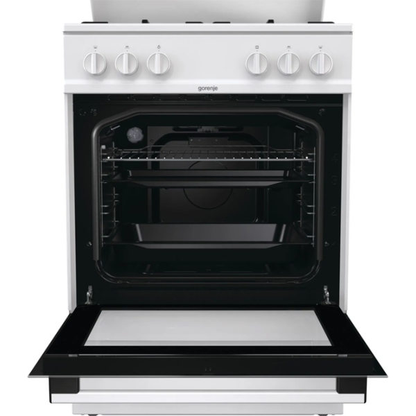 Aragaz Gorenje G6111WH Pe gaz/ White/ Black photo 6 Aragaz Gorenje G6111WH Pe gaz/ White/ Black photo 6
