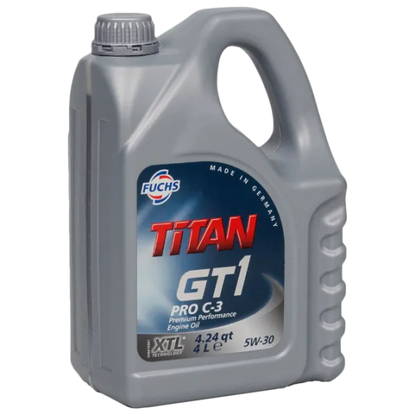 Ulei de motor Fuchs TITAN GT1 PRO C-3 5W-30 4 l sintetic photo 2 Ulei de motor Fuchs TITAN GT1 PRO C-3 5W-30 4 l sintetic photo 2