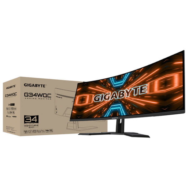 Монитор Gigabyte G34WQC 34" 2K 144 Гц/ 1 мс/ Черный photo 6