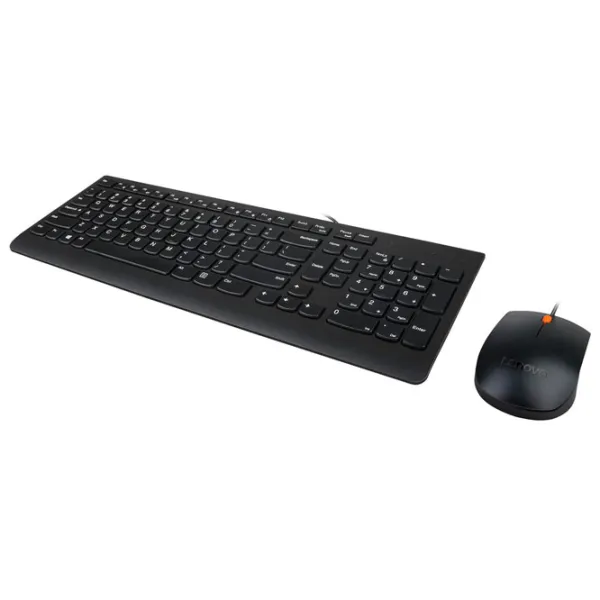 Клавиатура и Мышь Lenovo 300 Проводная/ Черный photo 2