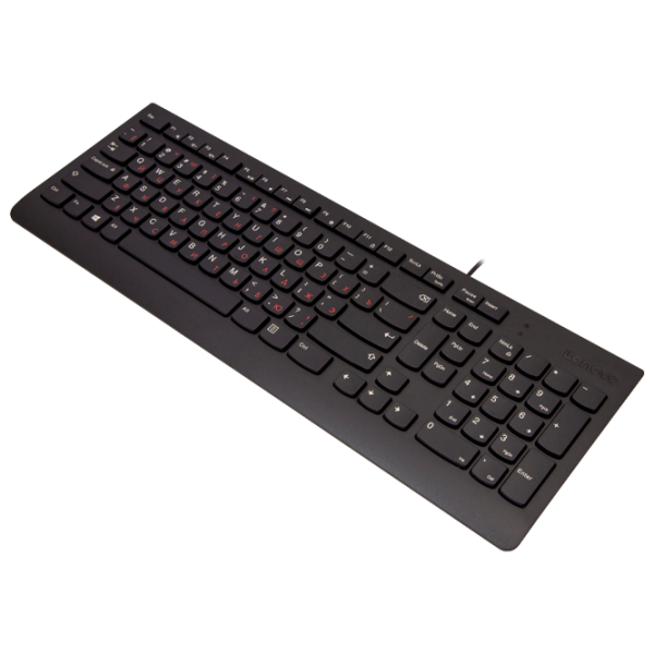 Клавиатура и Мышь Lenovo 300 Проводная/ Черный photo 3
