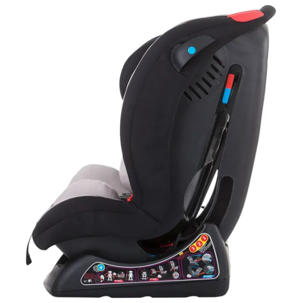 Scaun auto Chipolino Trax Relax  0 luni - 6 ani / 25 kg / Black photo 4