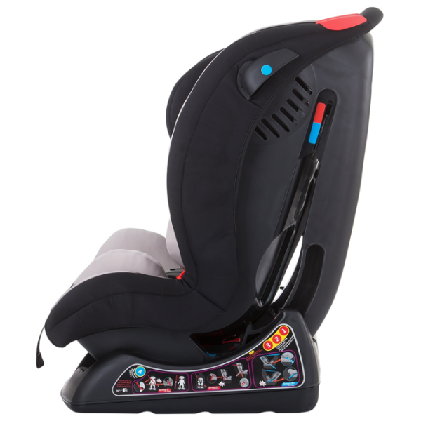 Scaun auto Chipolino Trax Relax  0 luni - 6 ani / 25 kg / Black photo 4