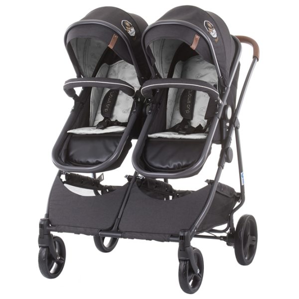 Детская коляска Chipolino Duo Smart 3800931040307/ Серый photo 3