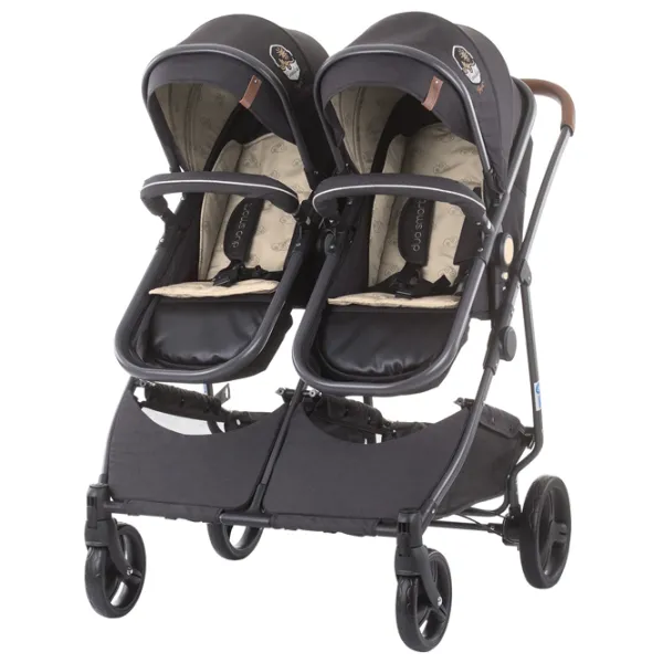 Детская коляска Chipolino Duo Smart 3800931040321/ Черный photo 3