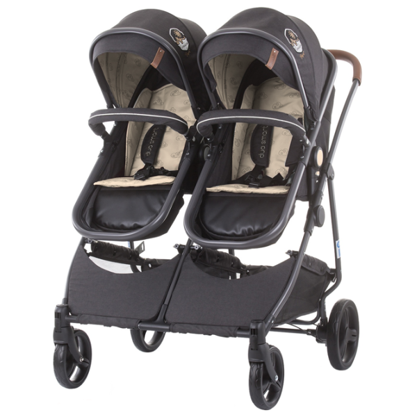 Детская коляска Chipolino Duo Smart 3800931040321/ Черный photo 3