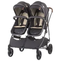 Cărucior pentru copil Chipolino Duo Smart 3800931040321/ Black photo 3