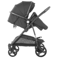 Cărucior pentru copil Chipolino Duo Smart 3800931040321/ Black photo 5
