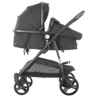 Cărucior pentru copil Chipolino Duo Smart 3800931040321/ Black photo 6