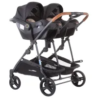 Cărucior pentru copil Chipolino Duo Smart 3800931040321/ Black photo 7