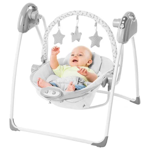 Leagăn pentru bebeluși Chipolino Paradise (3800931039547) 9 kg/ Gray photo 5