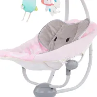 Leagăn pentru bebeluși Chipolino Aida (3800931039004) 9 kg/ Pink photo 2