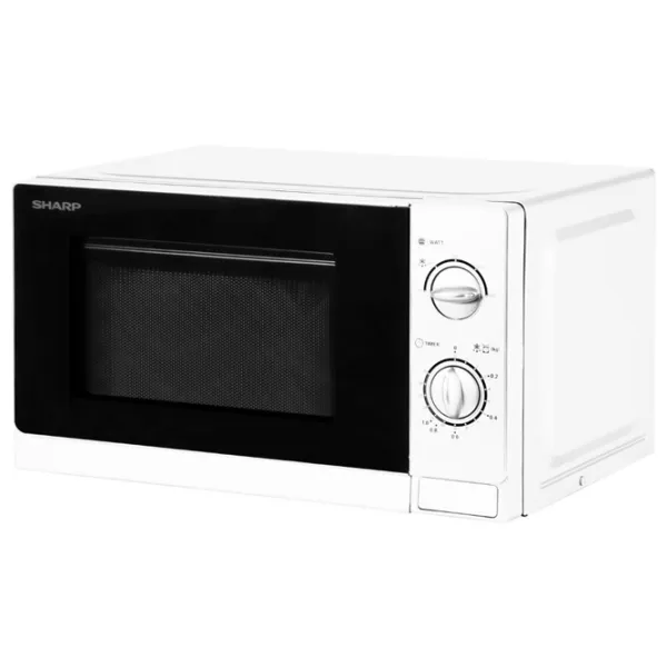 Cuptor cu microunde SHARP R20DW Standart/ 800 W/ White photo 2
