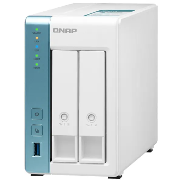 Сетевое хранилище QNAP TS-231K Белый photo 4