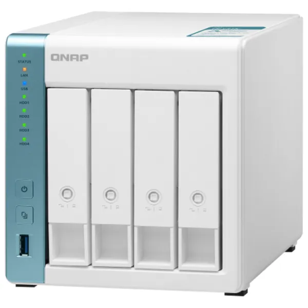Сетевое хранилище QNAP TS-431K Белый photo 4