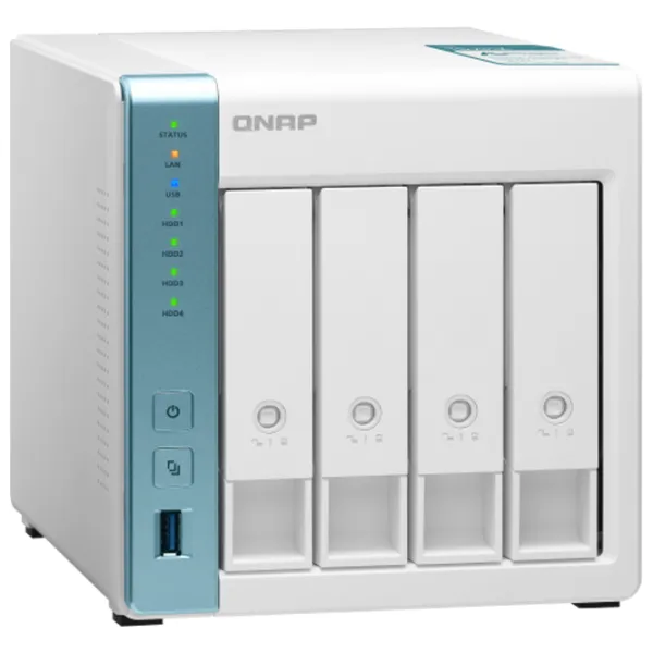 Сетевое хранилище QNAP TS-431K Белый photo 5