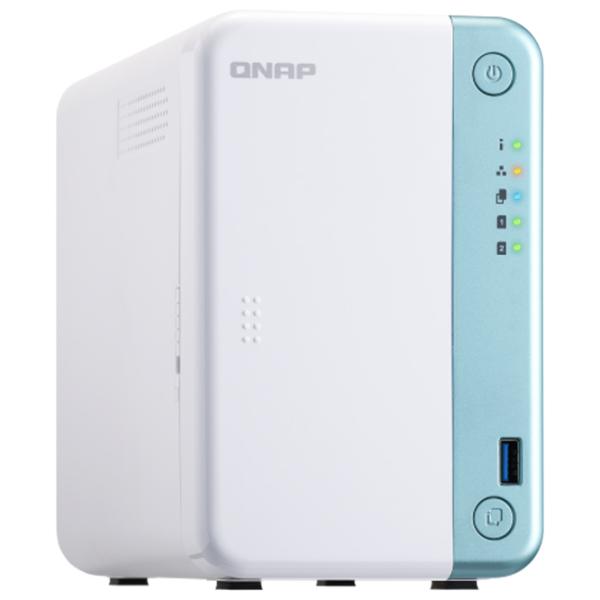 Сетевое хранилище QNAP TS-251D Белый photo 3