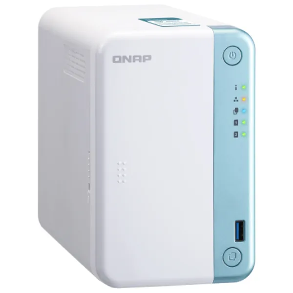 Сетевое хранилище QNAP TS-251D Белый photo 4