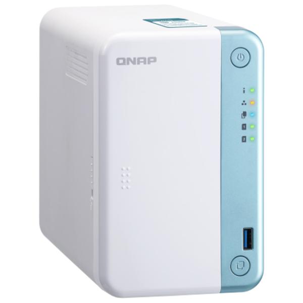 Сетевое хранилище QNAP TS-251D Белый photo 4