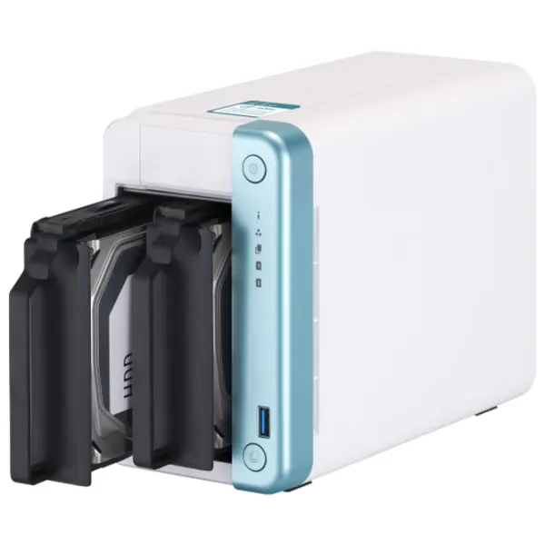 Сетевое хранилище QNAP TS-251D Белый photo 8