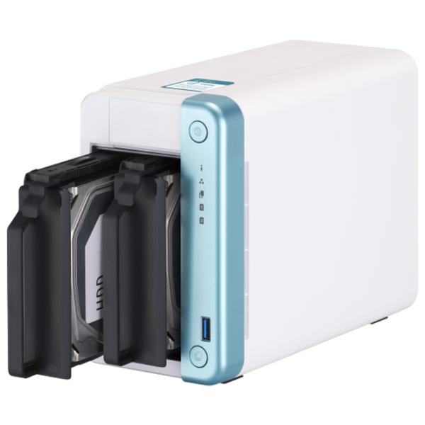 Сетевое хранилище QNAP TS-251D Белый photo 8
