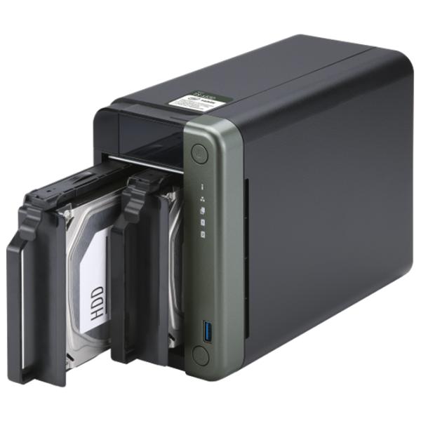 DiscStation QNAP TS-253D Black photo 8