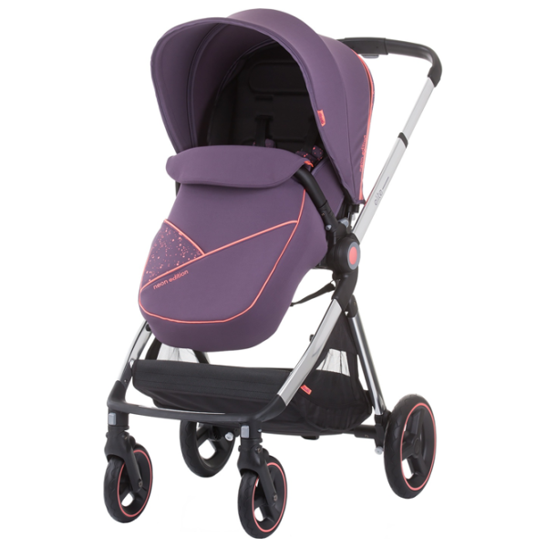 Cărucior pentru copil Chipolino Elite 3800931040567/ Lilac photo 3