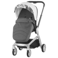 Cărucior pentru copil Chipolino Emotion 2600000095259/ White photo 2