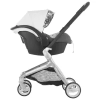Cărucior pentru copil Chipolino Emotion 2600000095259/ White photo 7